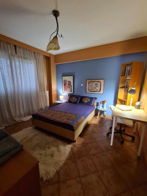 Όμορφο, Άνετο Ζεστά Διακοσμημένο Διαμέρισμα Thérmi Exterior foto
