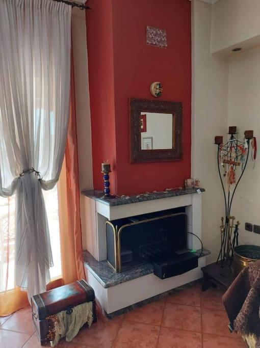 Όμορφο, Άνετο Ζεστά Διακοσμημένο Διαμέρισμα Thérmi Exterior foto