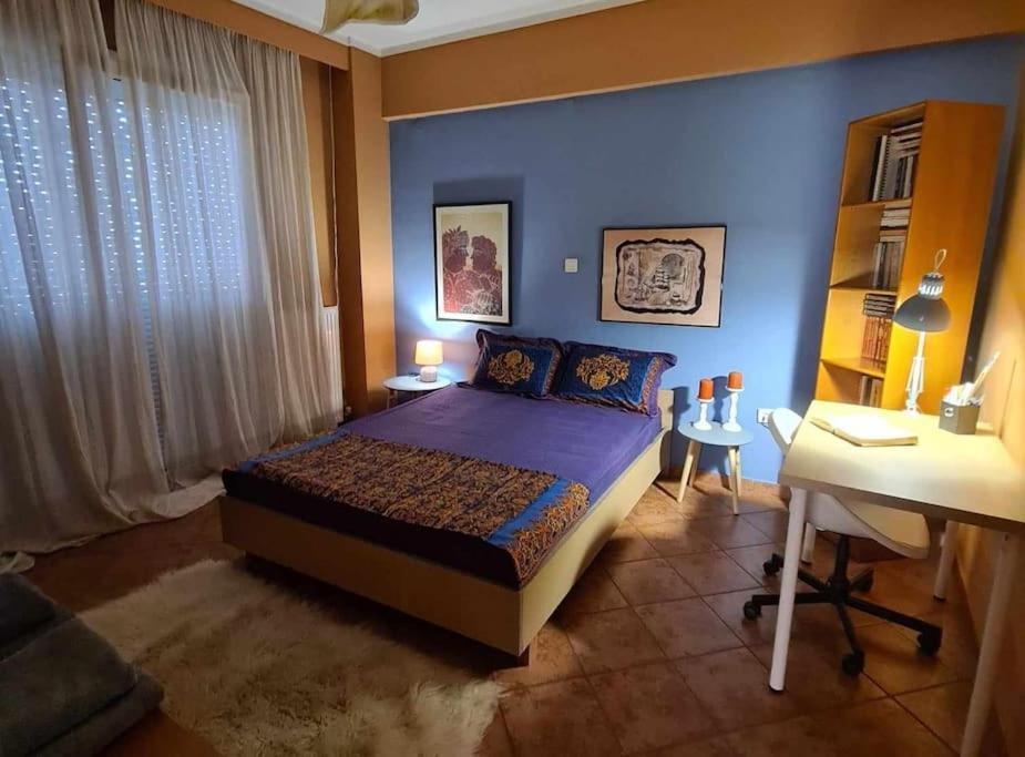 Όμορφο, Άνετο Ζεστά Διακοσμημένο Διαμέρισμα Thérmi Exterior foto